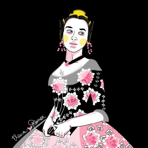 Fallera de julio