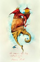 La mascota del rey entretenida