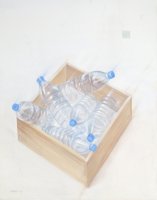 Botellas llenas de vacío
