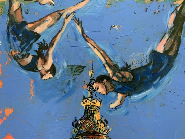 Danza Modernista junto al Gran Hotel