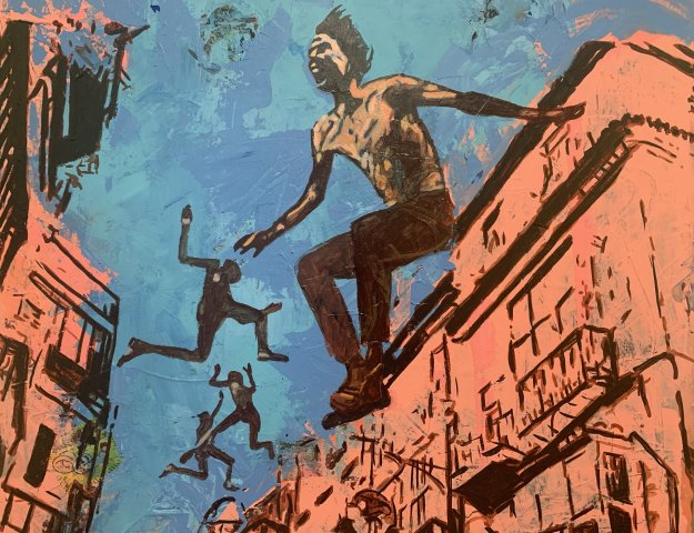 Saltos en Calle del Cañón