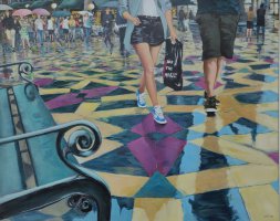 Aquella tarde mojada de verano