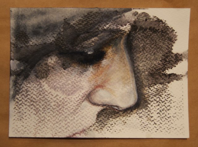 Serie Acuarelas sobre postales, 4