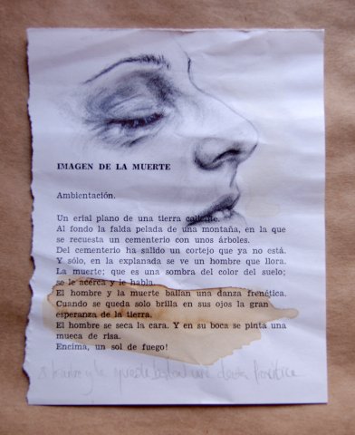 Serie Hojas de Sombra. “Imagen de la muerte”