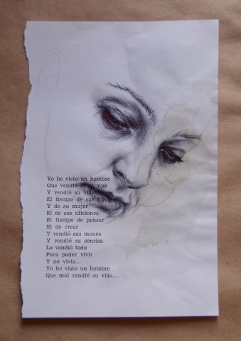 Serie Hojas de Sombra. “Yo he visto a un hombre…”