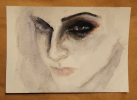 Serie Acuarelas sobre postales, 10