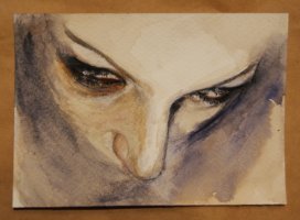 Serie Acuarelas sobre postales, 3