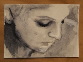 Serie Acuarelas sobre postales, 6