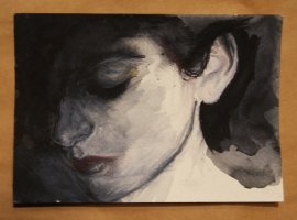 Serie Acuarelas sobre postales, 7