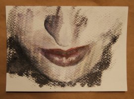 Serie Acuarelas sobre postales, 9