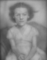 The perfect little girl with one unruly curl