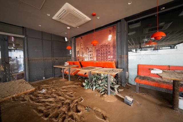 Cafetería VIPS, polígono de Alfafar