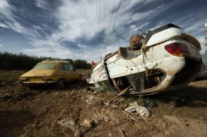 Campos de cultivo a la entrada de Benetússer