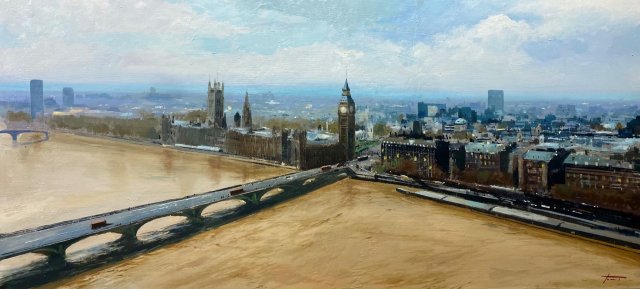 Big Ben desde el London Eye