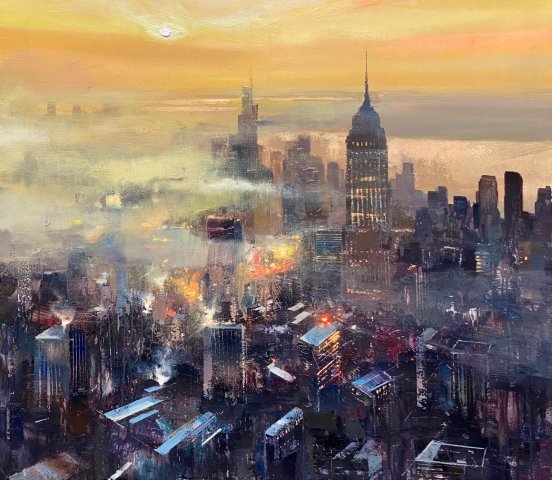 Empire State al atardecer