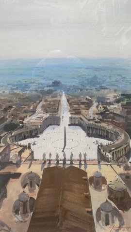 En la cúpula del Vaticano