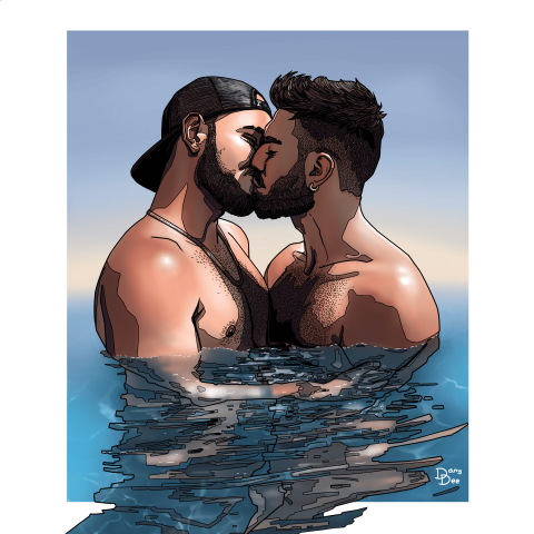 The kiss