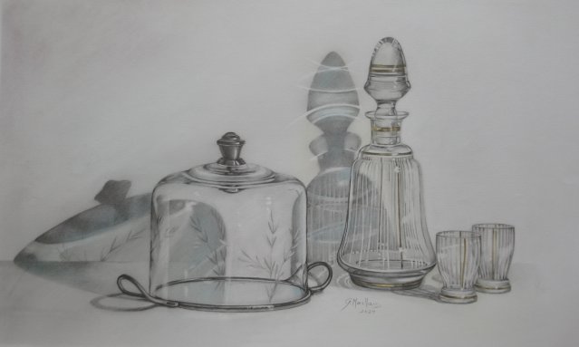 Quesera y licorera de mi abuela