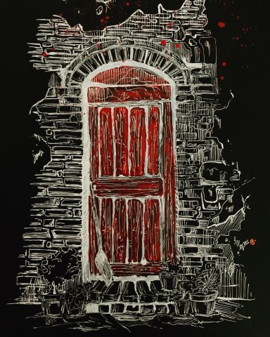 Red door