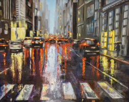 Llueve sobre la ciudad II