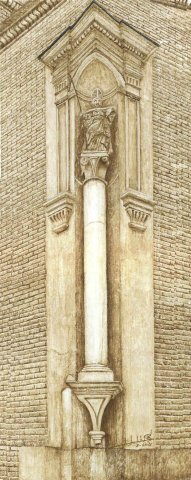 Columna, iglesia de San Nicolás