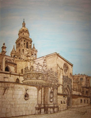 Lateral de la catedral, capilla de los Vélez