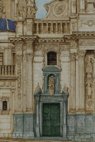 Puerta del obispo (Catedral de Murcia)