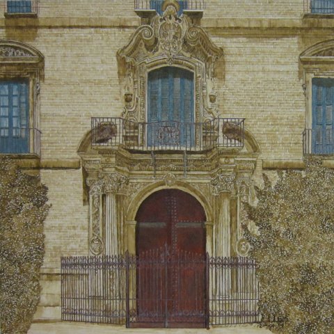 Puerta trasera del obispado 