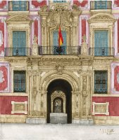 Puerta principal del Palacio Episcopal