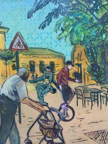 Escena callejera (Alfonso X)