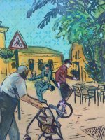 Escena callejera (Alfonso X)