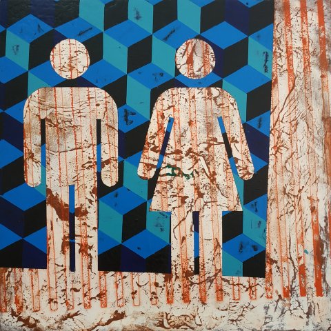 Ausente XXX (serie Elogio del vacío)