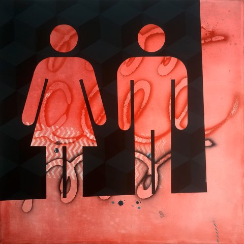 Ausente XLVIII (serie Elogio del vacío)