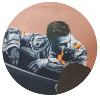 Tondos de toros en 8 módulos II